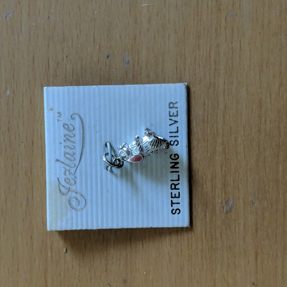 Jezlaine Sterling Silver Bunny Charm